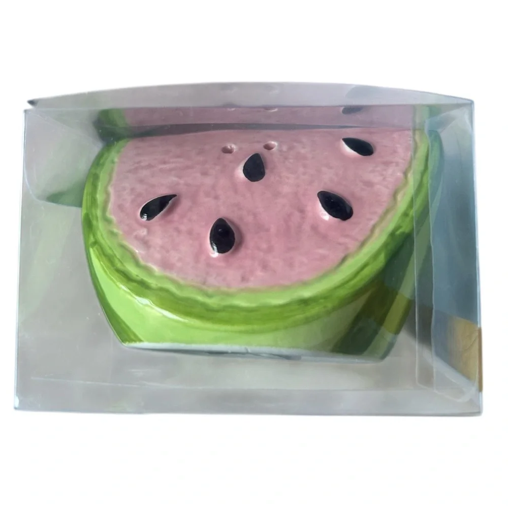 Watermelon Novelty Salt & Pepper Shakers